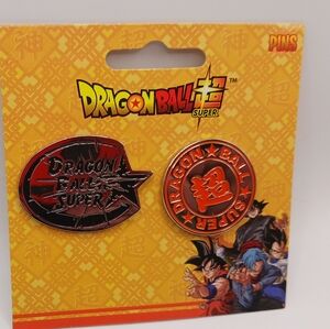 Dragonball Z Metal Pins Lot of 2 New